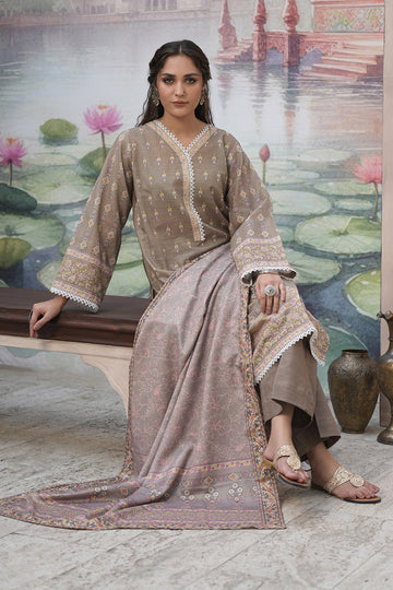 Zellbury Shirt Shalwar Shawl - 0383 Online Shopping